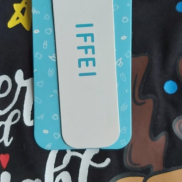 Adorable Baby 3-6 Month Black Reindeer Merry and Bright Onesie by Iffei - Picture 10 of 10